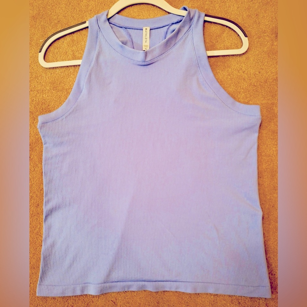 Athleta Fitted Purple Sleeveless Tank